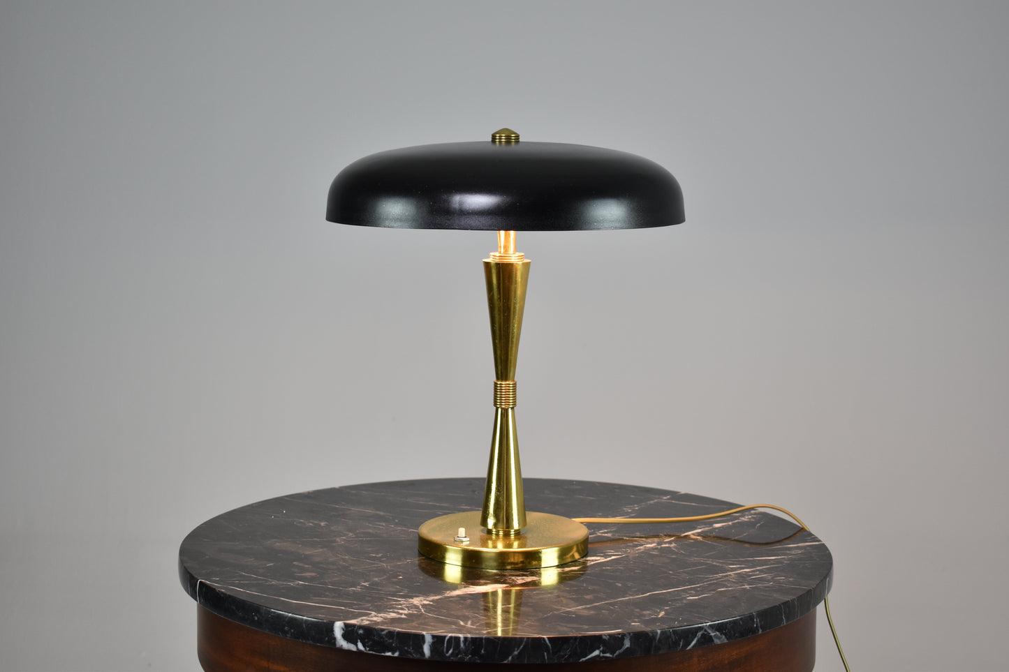 1950's Italian Metal Table Lamp