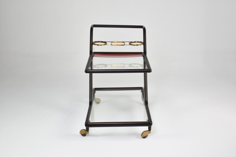 1950's Italian Mid-Century Serving Cart