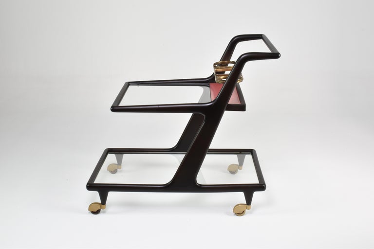 1950's Italian Mid-Century Serving Cart