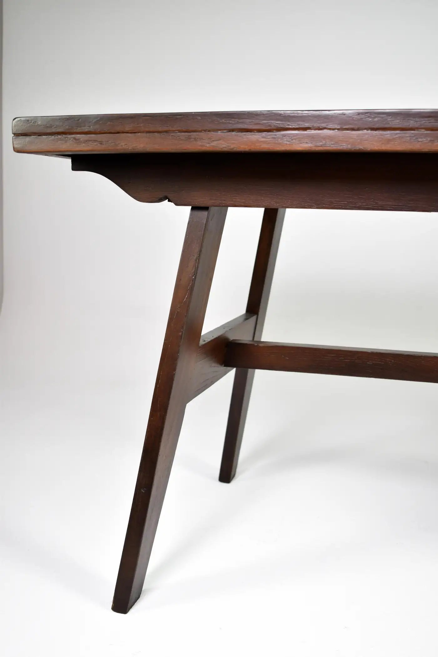 Mid-Century Wooden T151 Table by Rene Gabriel, 1946