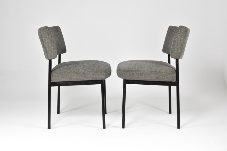 Paire de chaises Joseph-André Motte modèle 764, édition Steiner, années 1960