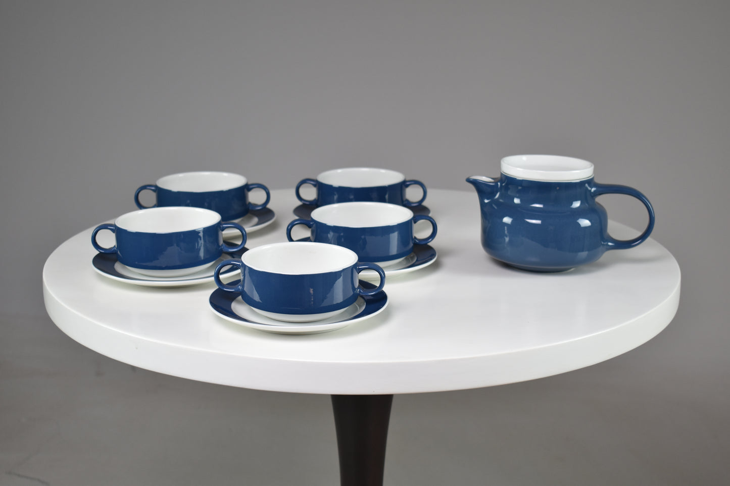 1970's Rare Italian Ceramic Tea and Coffee Service by Richard Ginori