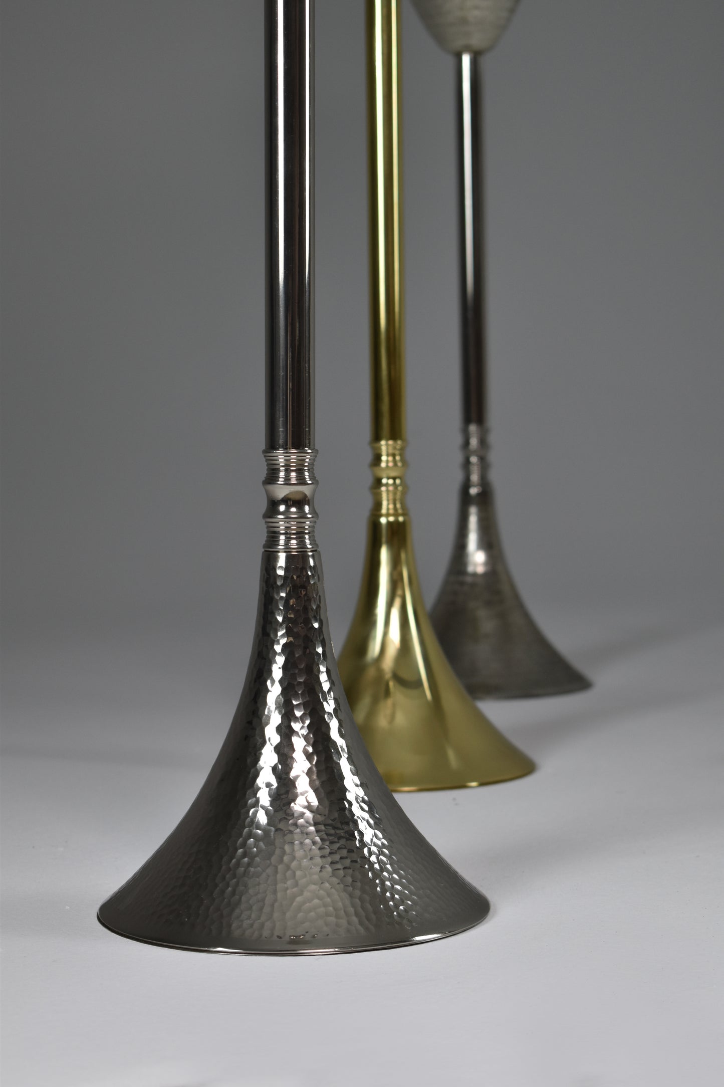 Contemporary Brass Champagne Bucket Stand by Jonathan Amar