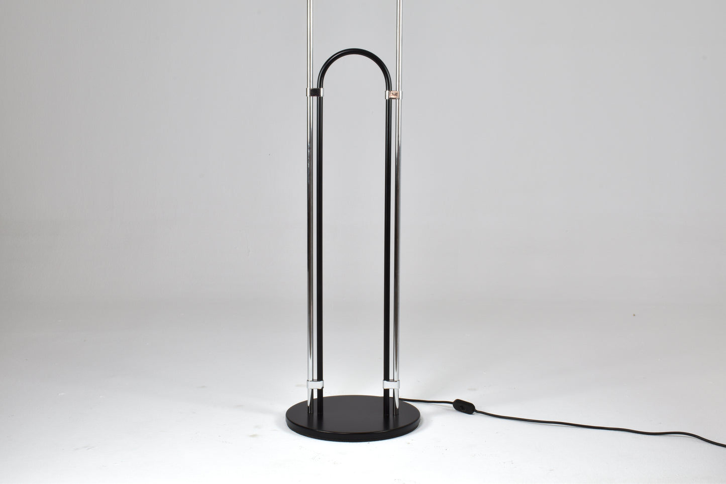 1970's Italian Metal Floor Lamp Attributed to Reggiani