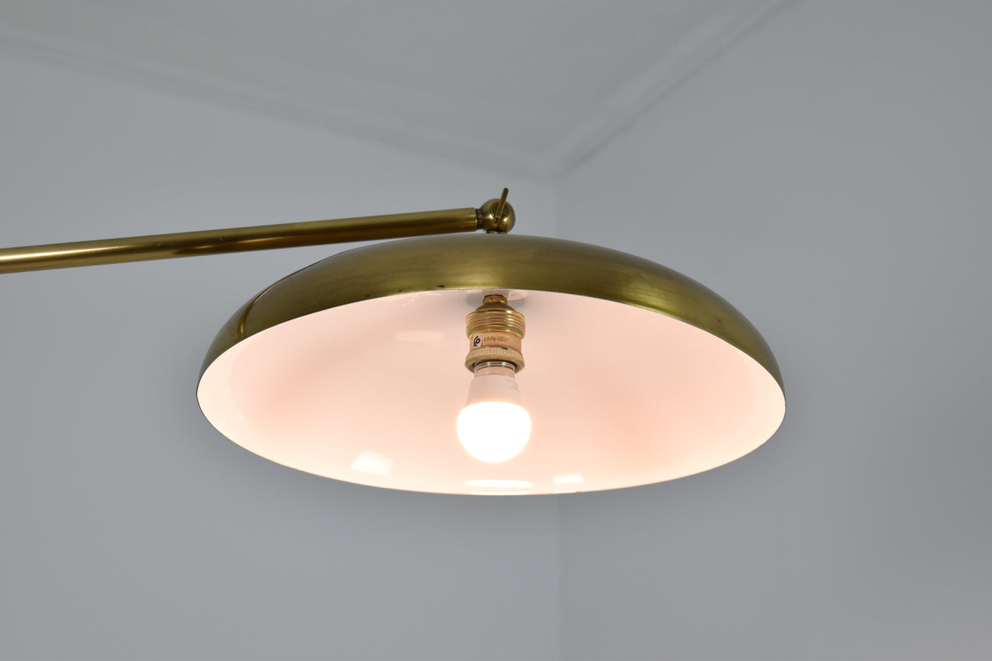 1960's Italian Brass Floor Lamp