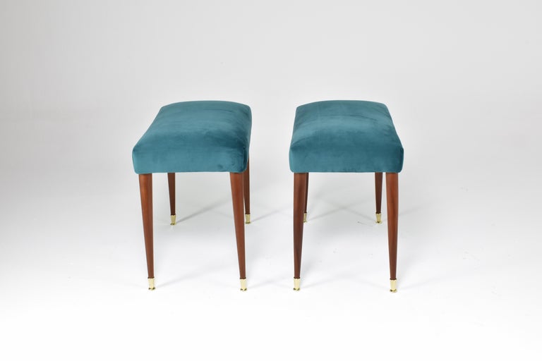 1960s mid-century modern Italian stools