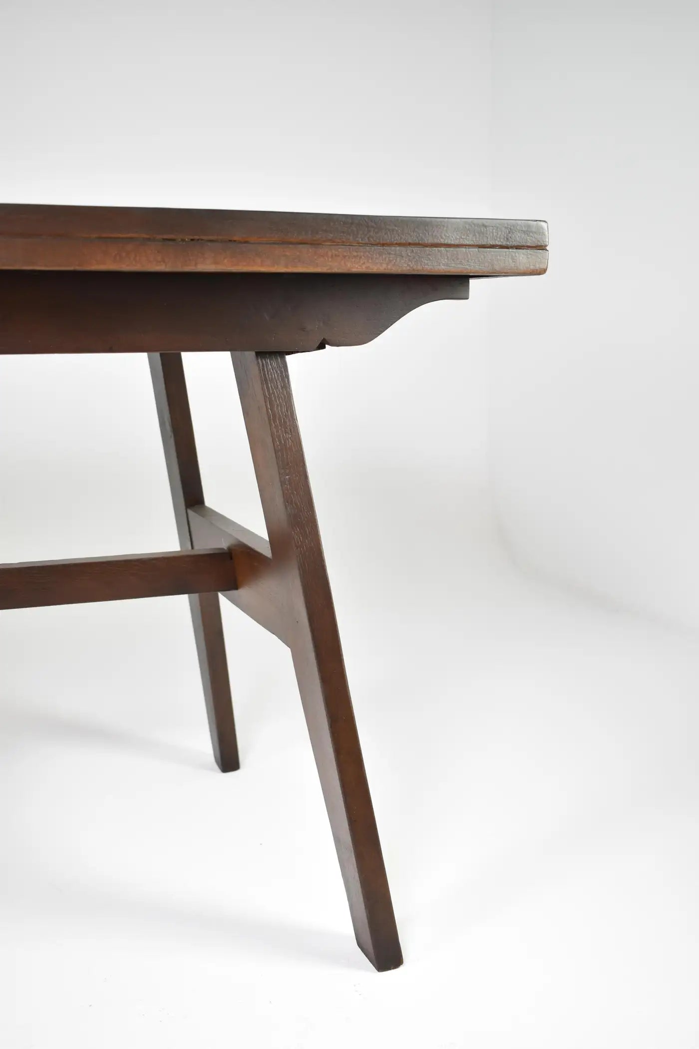 Mid-Century Wooden T151 Table by Rene Gabriel, 1946