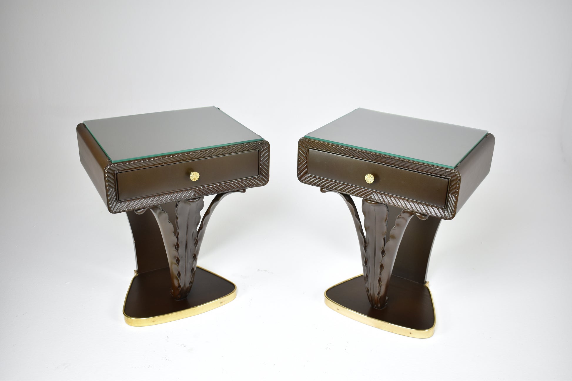 Pair of Italian Mid-Century Nightstands, 1960s