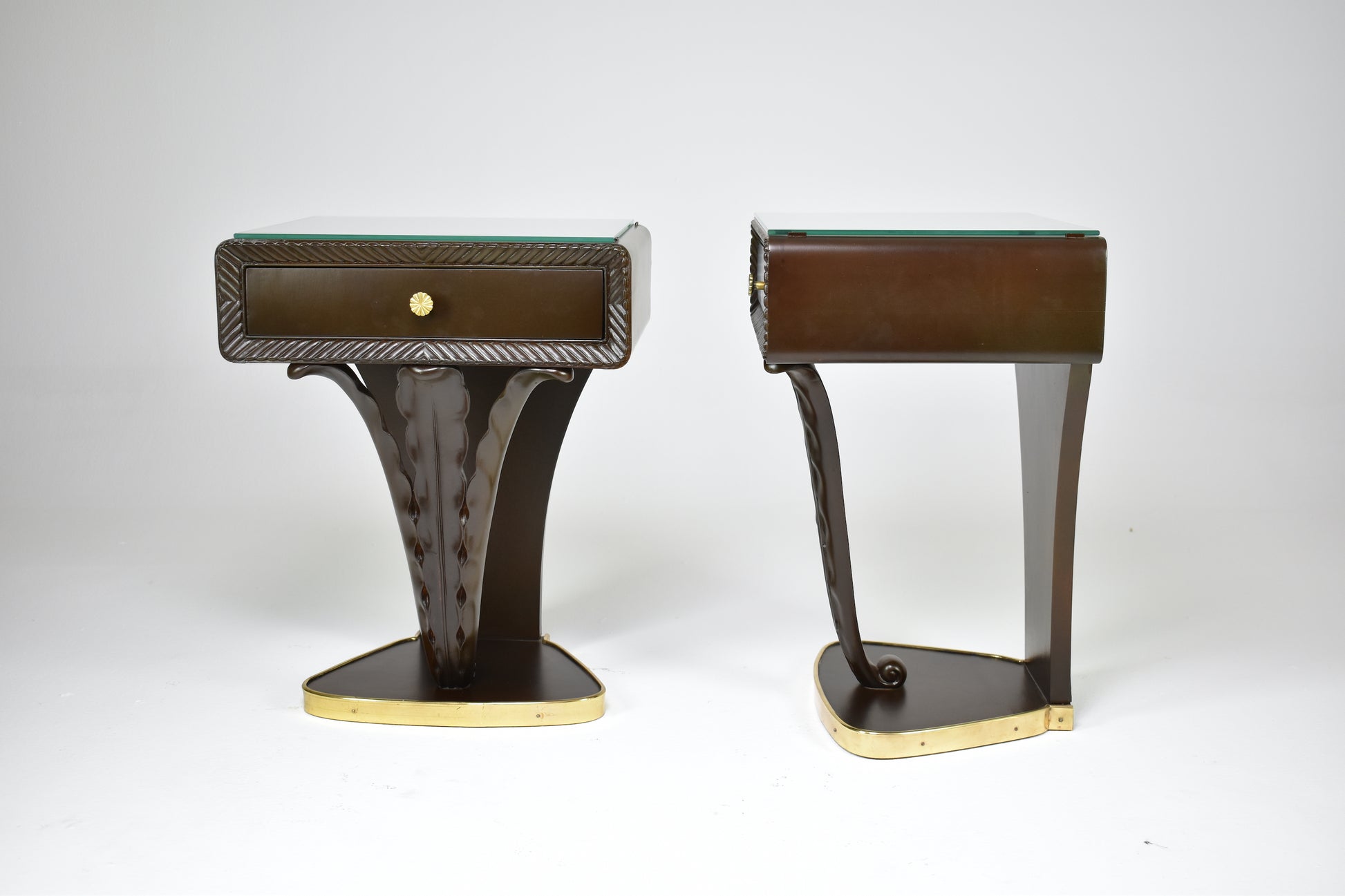 Pair of Italian Mid-Century Nightstands, 1960s