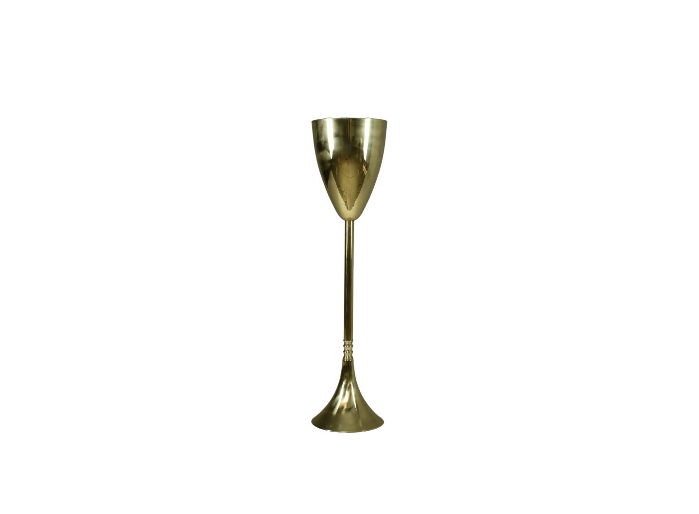 Contemporary Brass Champagne Bucket Stand by Jonathan Amar