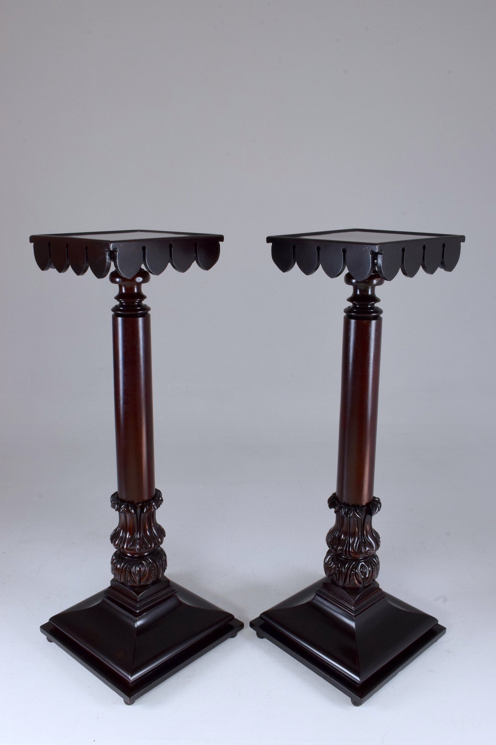 19th Century Italian Antique Pedestals Columns - Spirit Gallery 