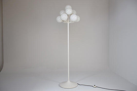20th Century Boule Floor Lamp Max Bill Style, 1960's - Spirit Gallery 