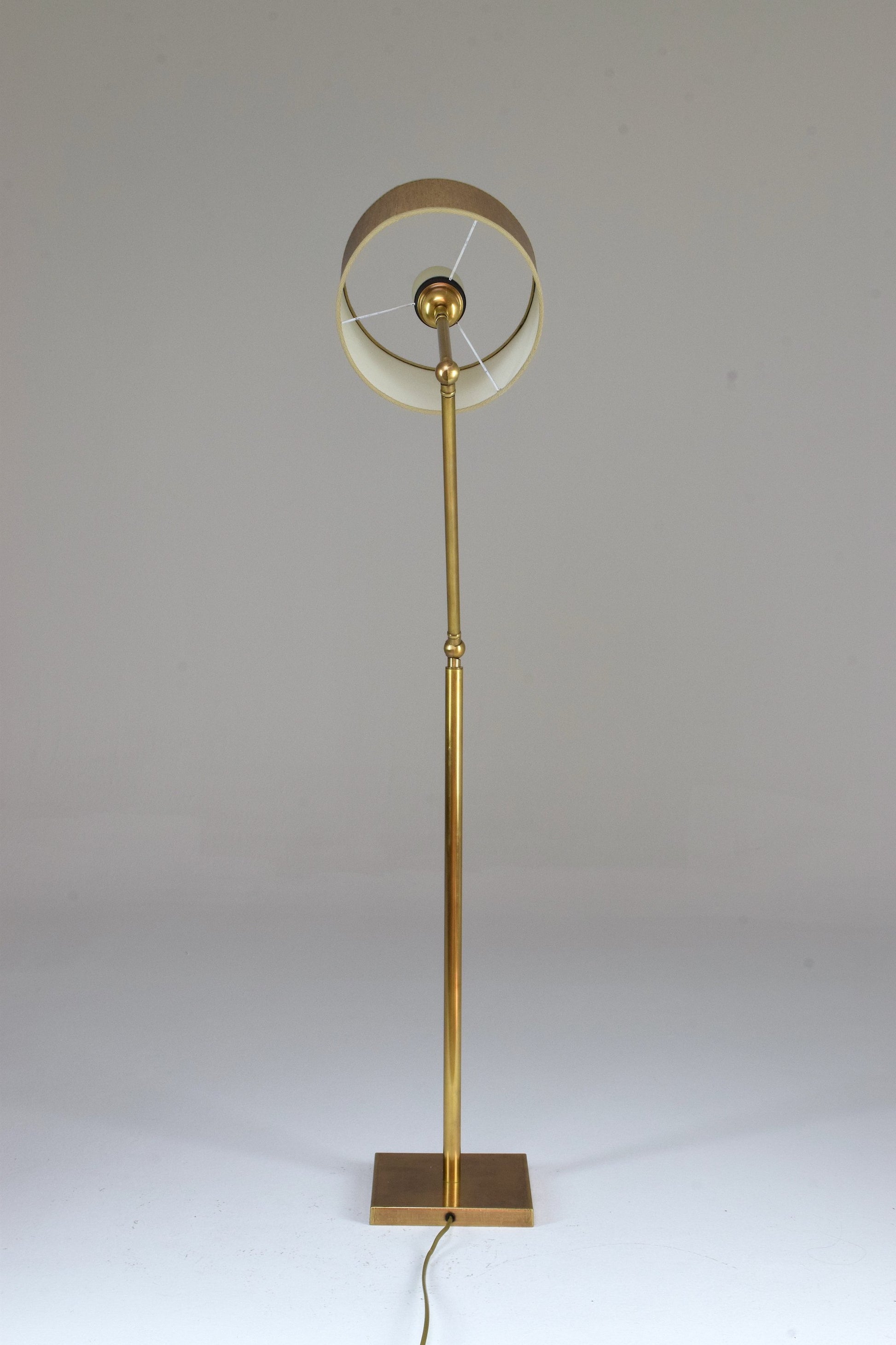 20th Century French Brass Floor Lamp, 1960's - Spirit Gallery 