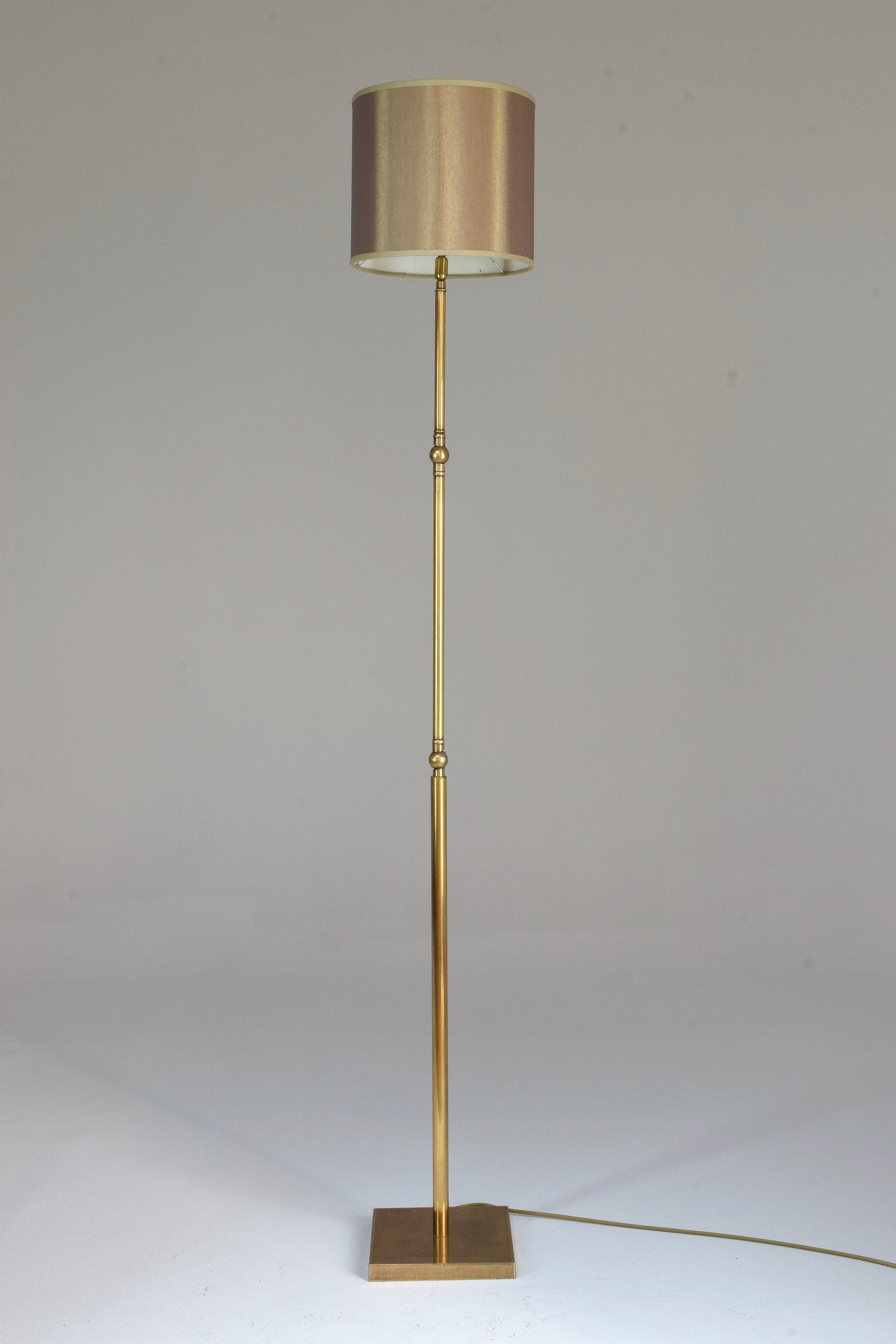 20th Century French Brass Floor Lamp, 1960's - Spirit Gallery 