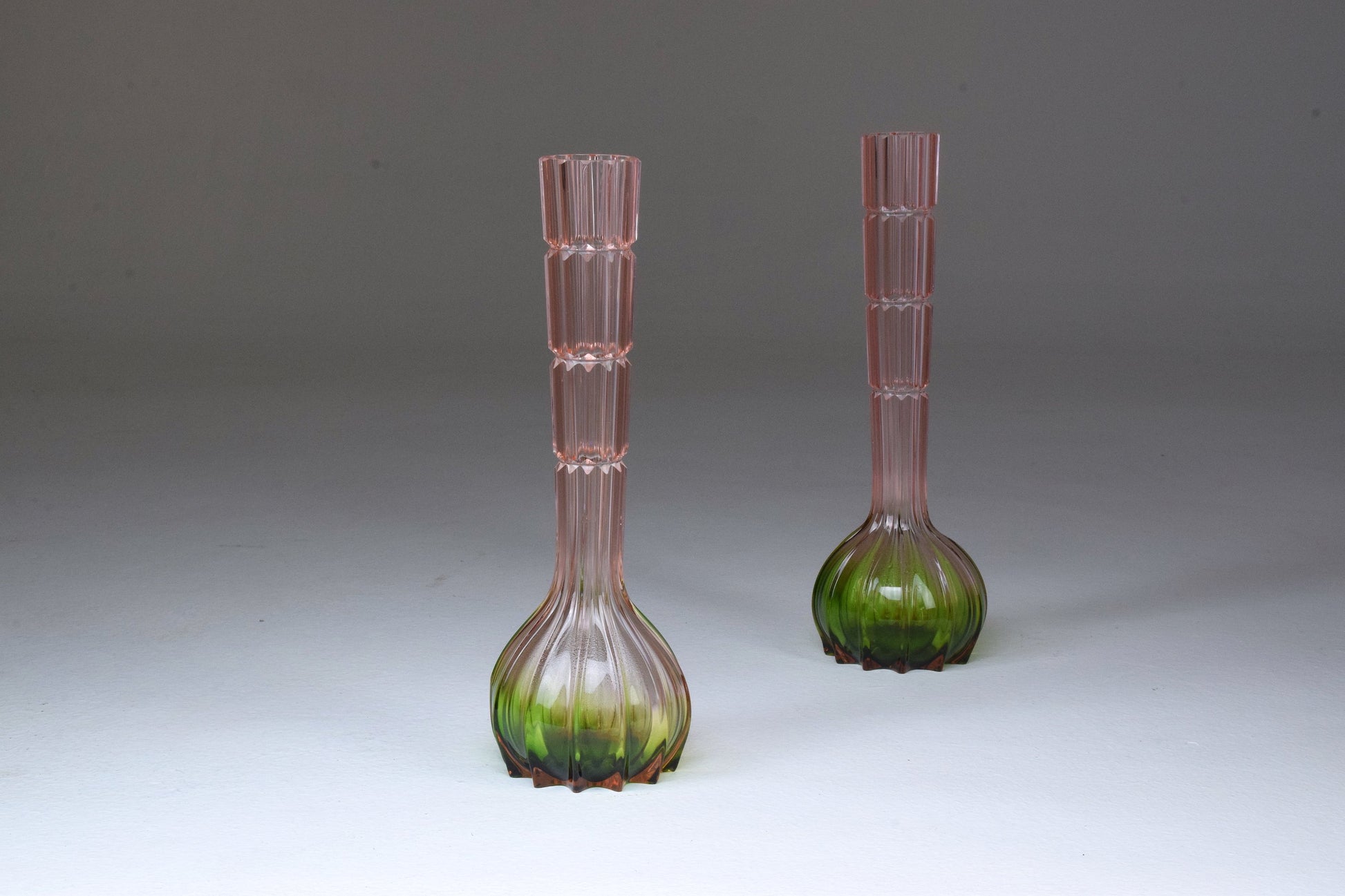 20th Century French Vintage Glass Vases, 1960's - Spirit Gallery 