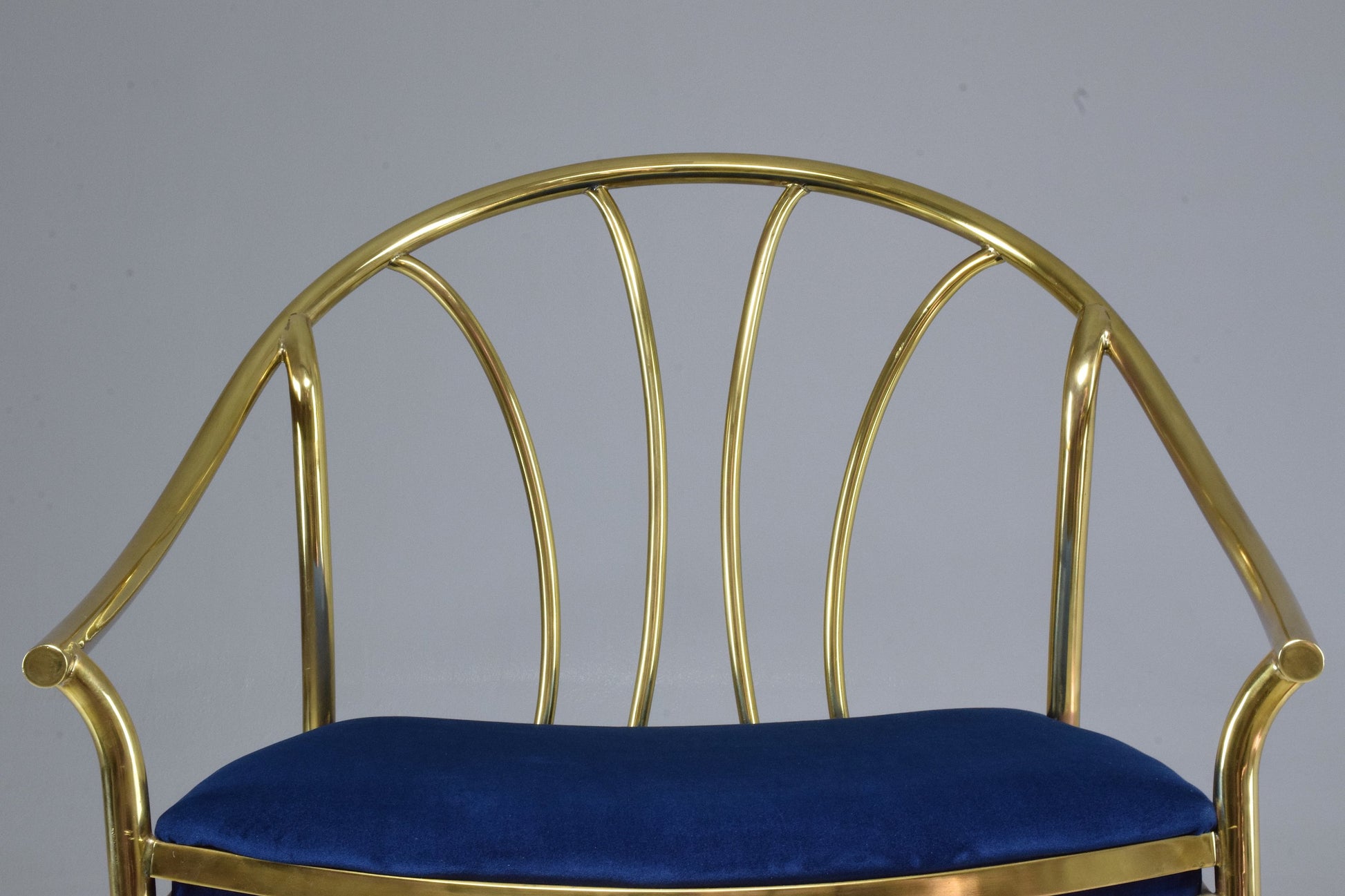 20th Century Italian Brass Armchair, 1970-1980 - Spirit Gallery 