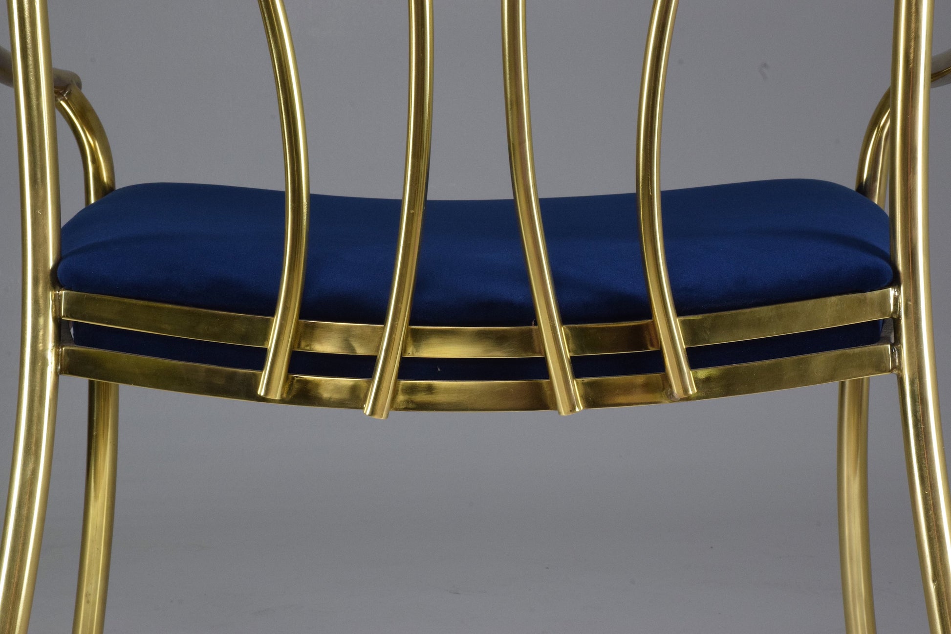 20th Century Italian Brass Armchair, 1970-1980 - Spirit Gallery 