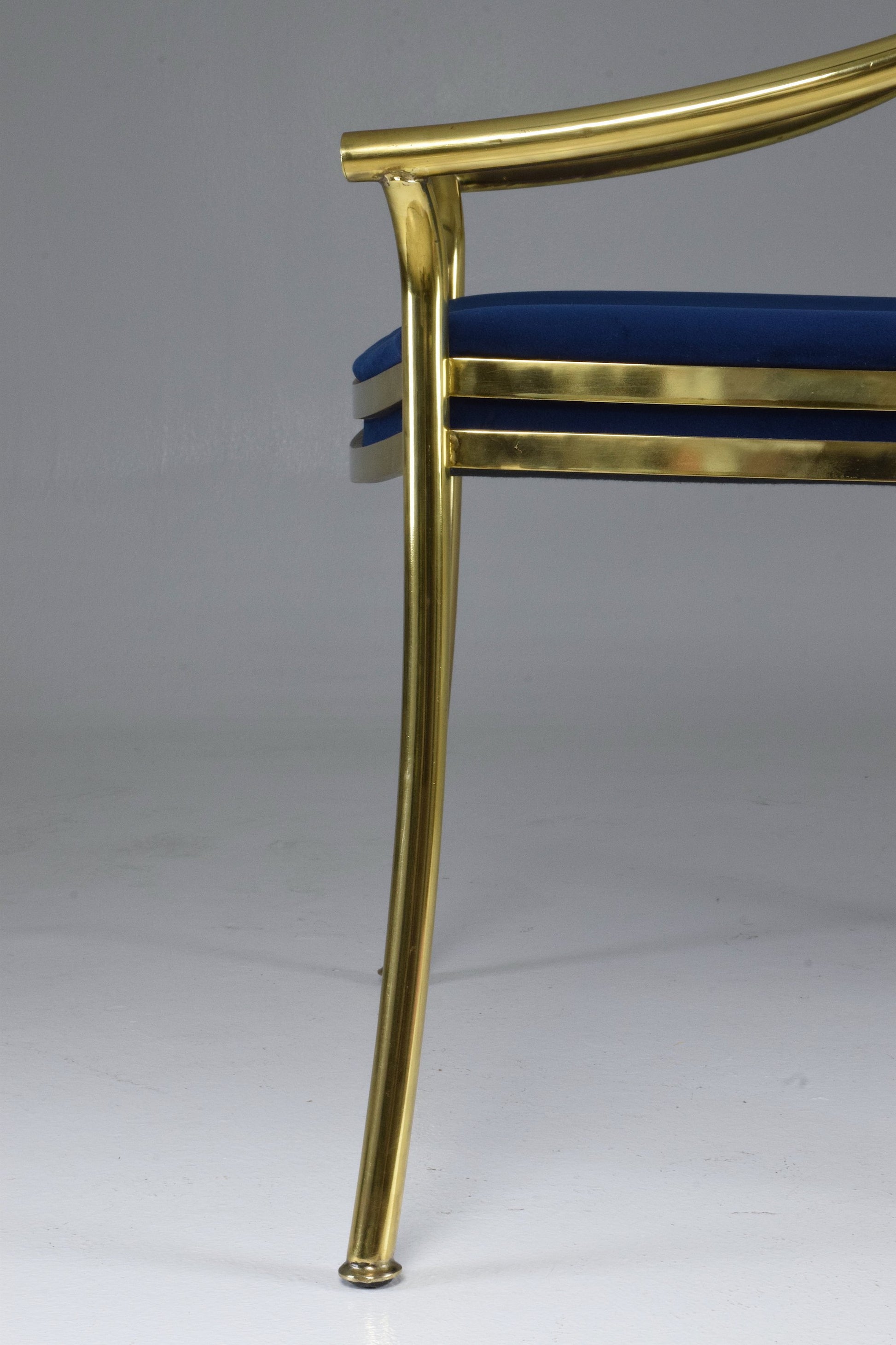 20th Century Italian Brass Armchair, 1970-1980 - Spirit Gallery 