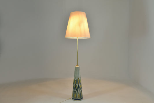 Danish Mid-Century Ceramic Floor Lamp by Søholm Stentøj , 1965 - Spirit Gallery 