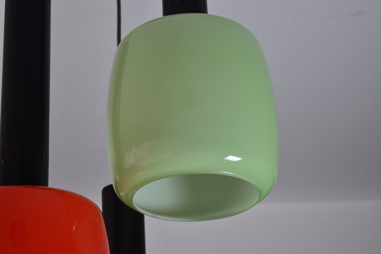 1950's Italian Multicolour Murano Glass Pendant by Stilnovo