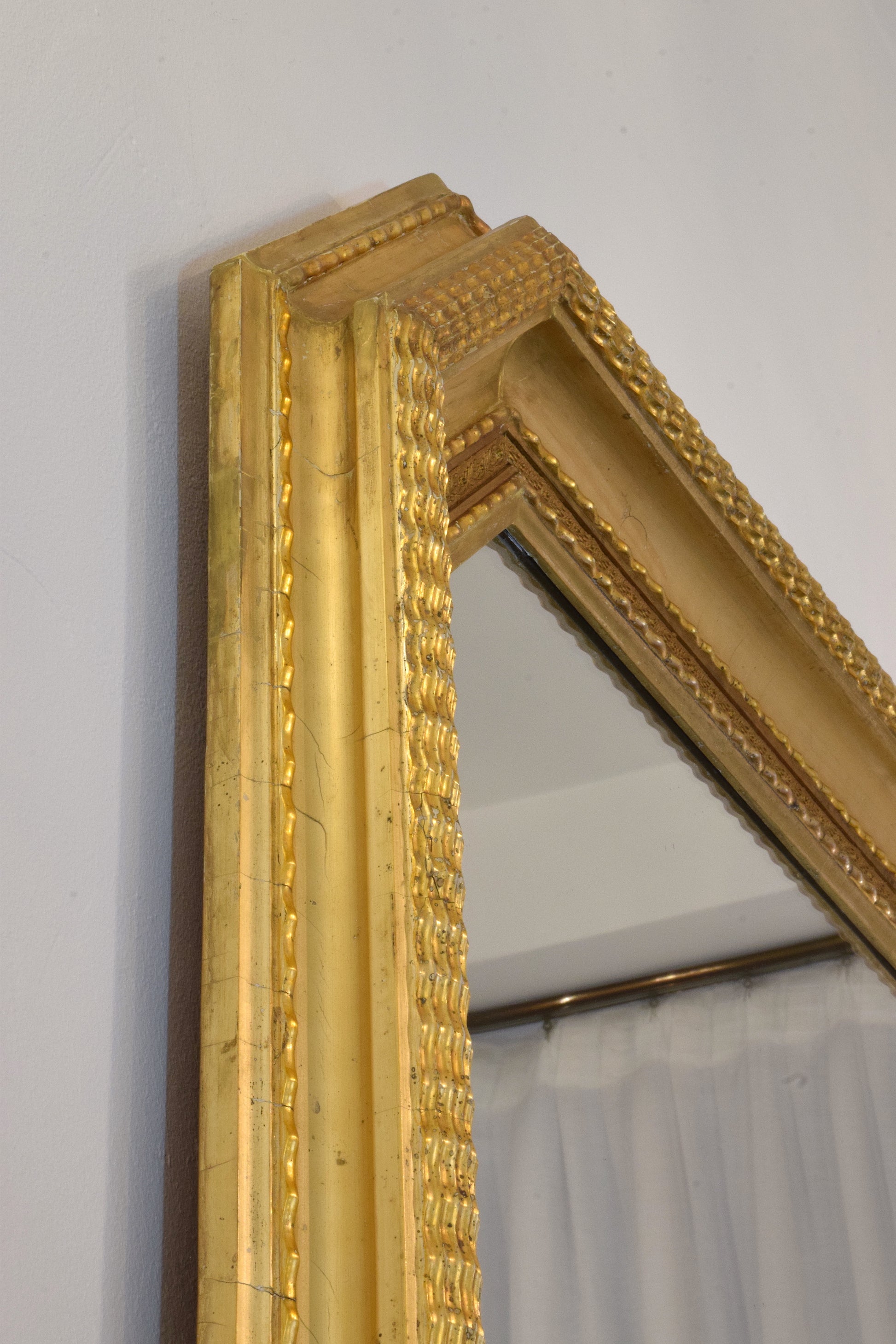 2Oth century Italian Giltwood Mirror, 1940's - Spirit Gallery 