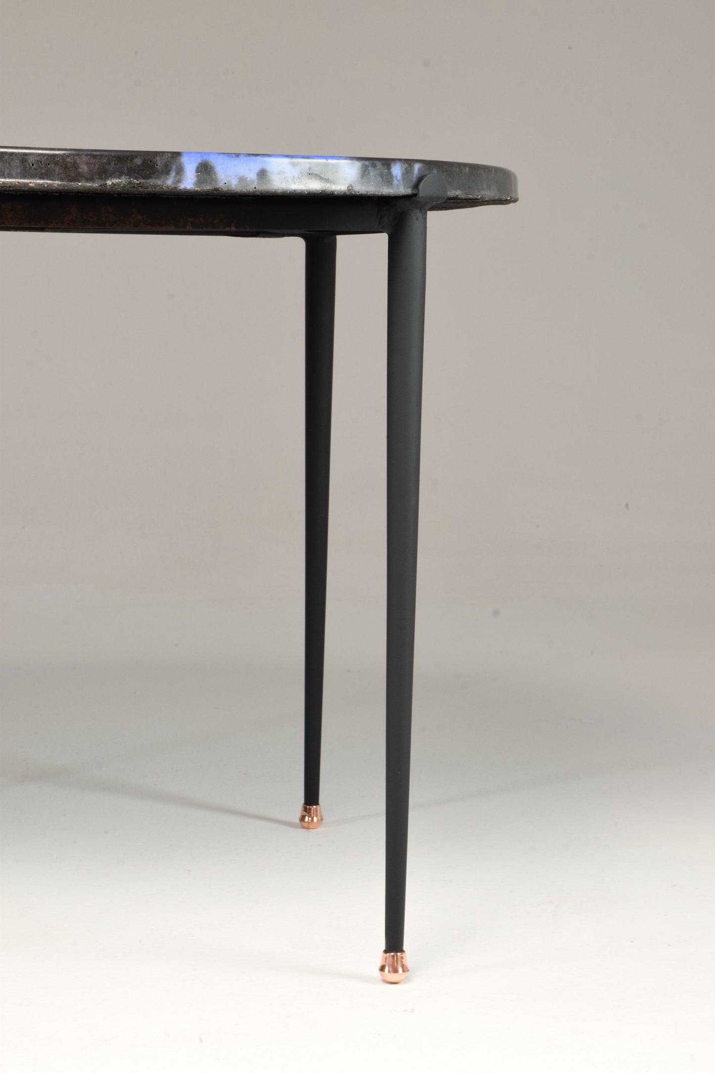 1950's French Side Table in the Style of Les 2 Potiers - Spirit Gallery 