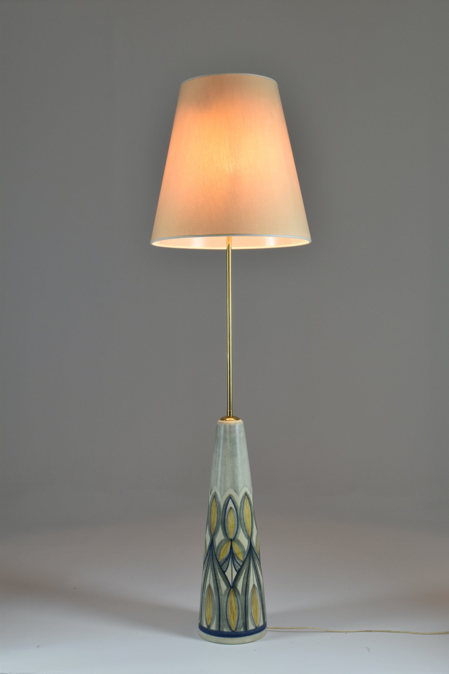 Danish Mid-Century Ceramic Floor Lamp by Søholm Stentøj , 1965 - Spirit Gallery 