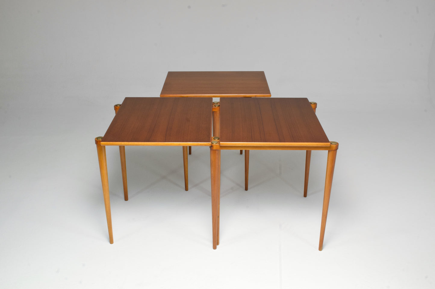 1960's Set of Three Italian Mid-Century Modern Side Tables - Spirit Gallery 