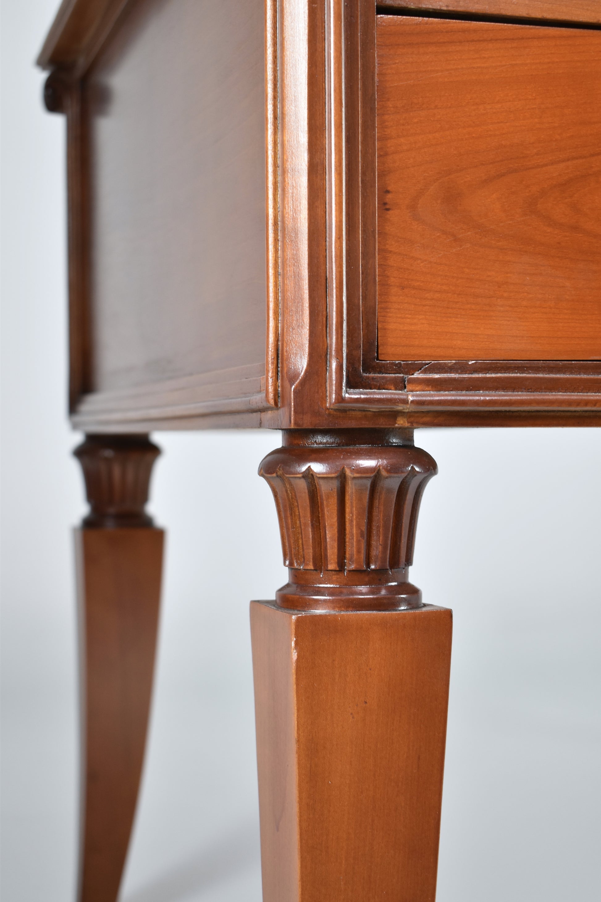 1940's Art Deco French Oak and Leather Desk - Spirit Gallery 