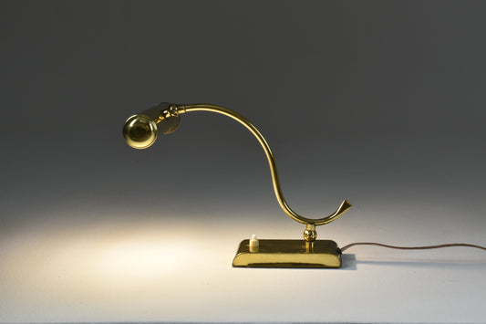 1970's Italian Brass Piano Lamp - Spirit Gallery 