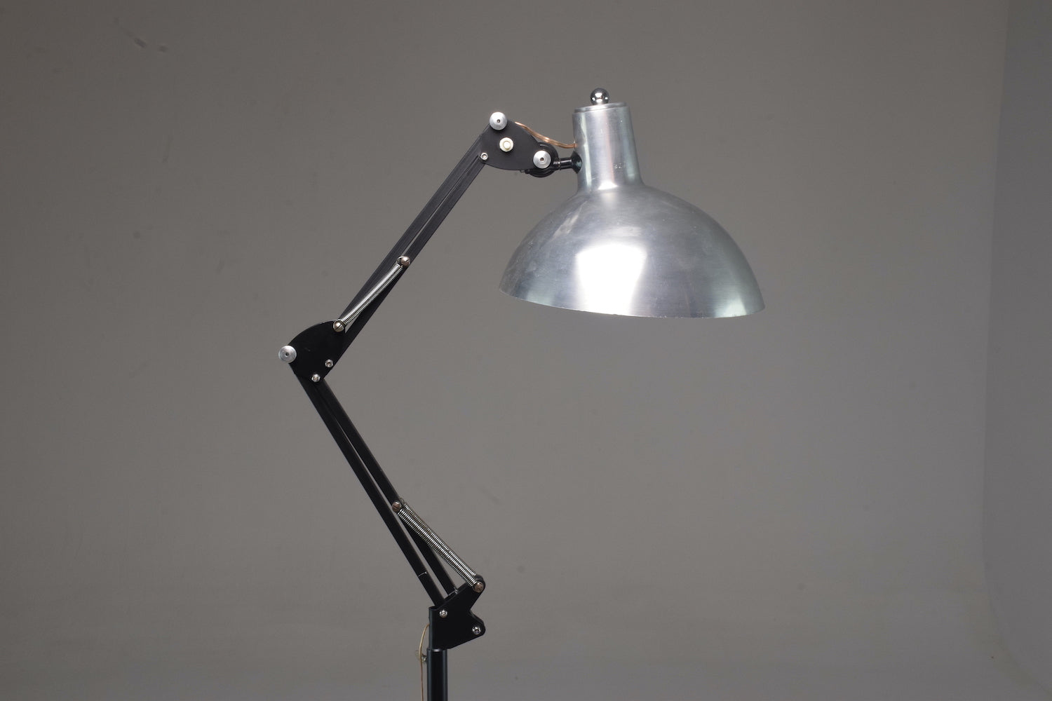 1950's French Doctor's Steel Articulating Floor Lamp - Spirit Gallery 