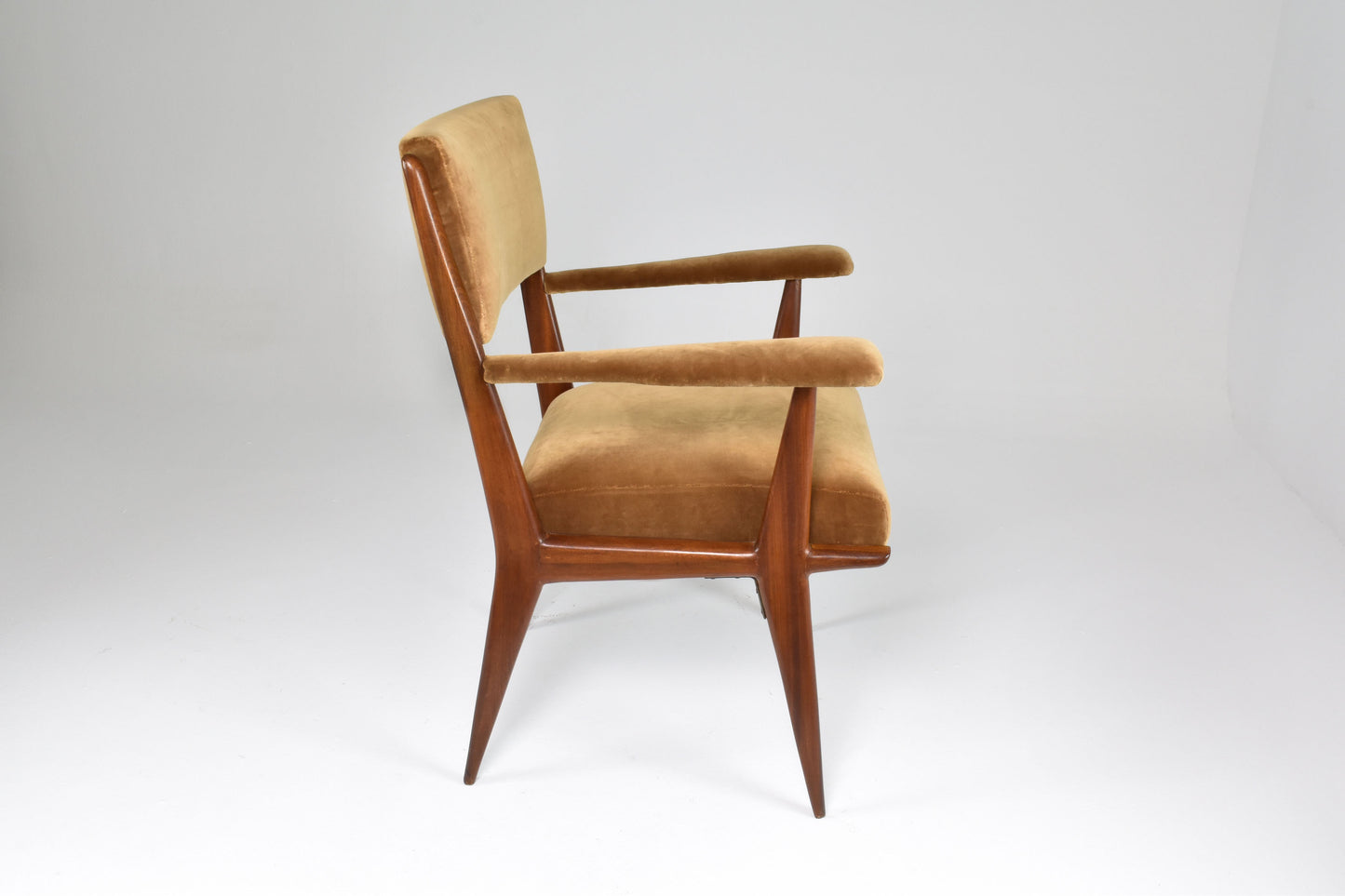 Fauteuil italien des années 1950 par Silvio Cavatorta