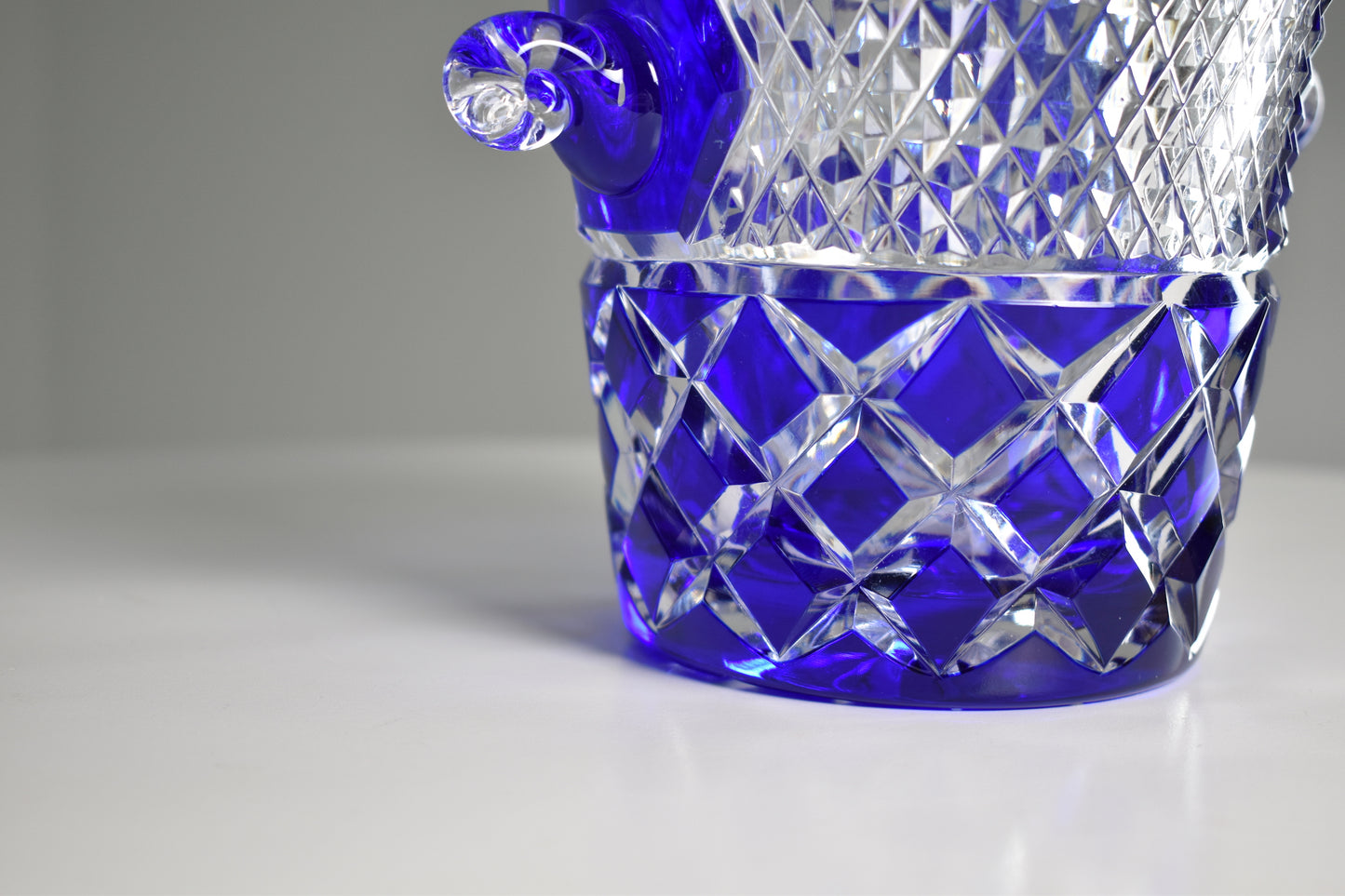 1980's French Vintage Crystal De Boheme Ice Bucket - Spirit Gallery 