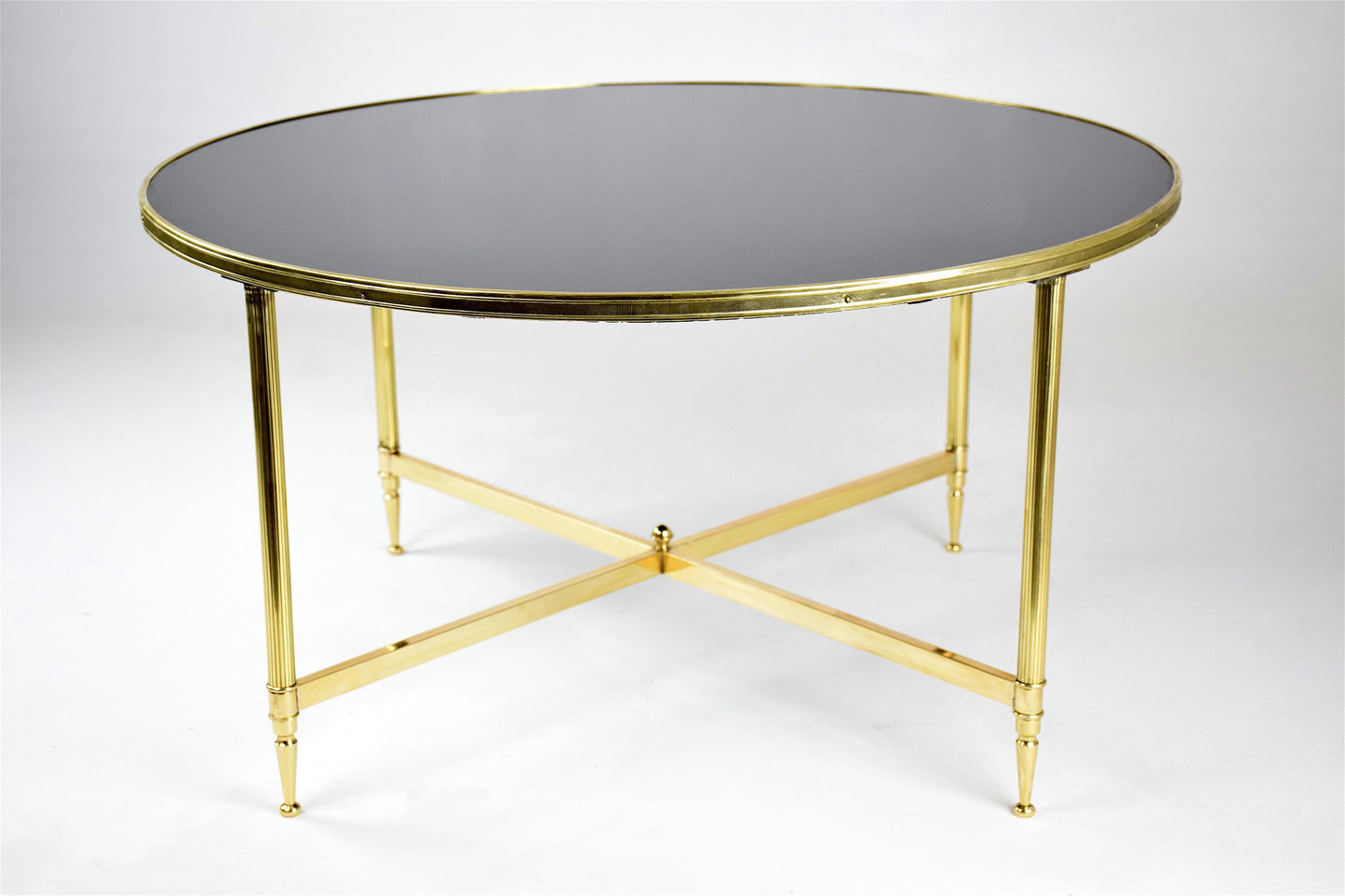 French Mid-Century Bronze Coffee Table, 1970's - Spirit Gallery 