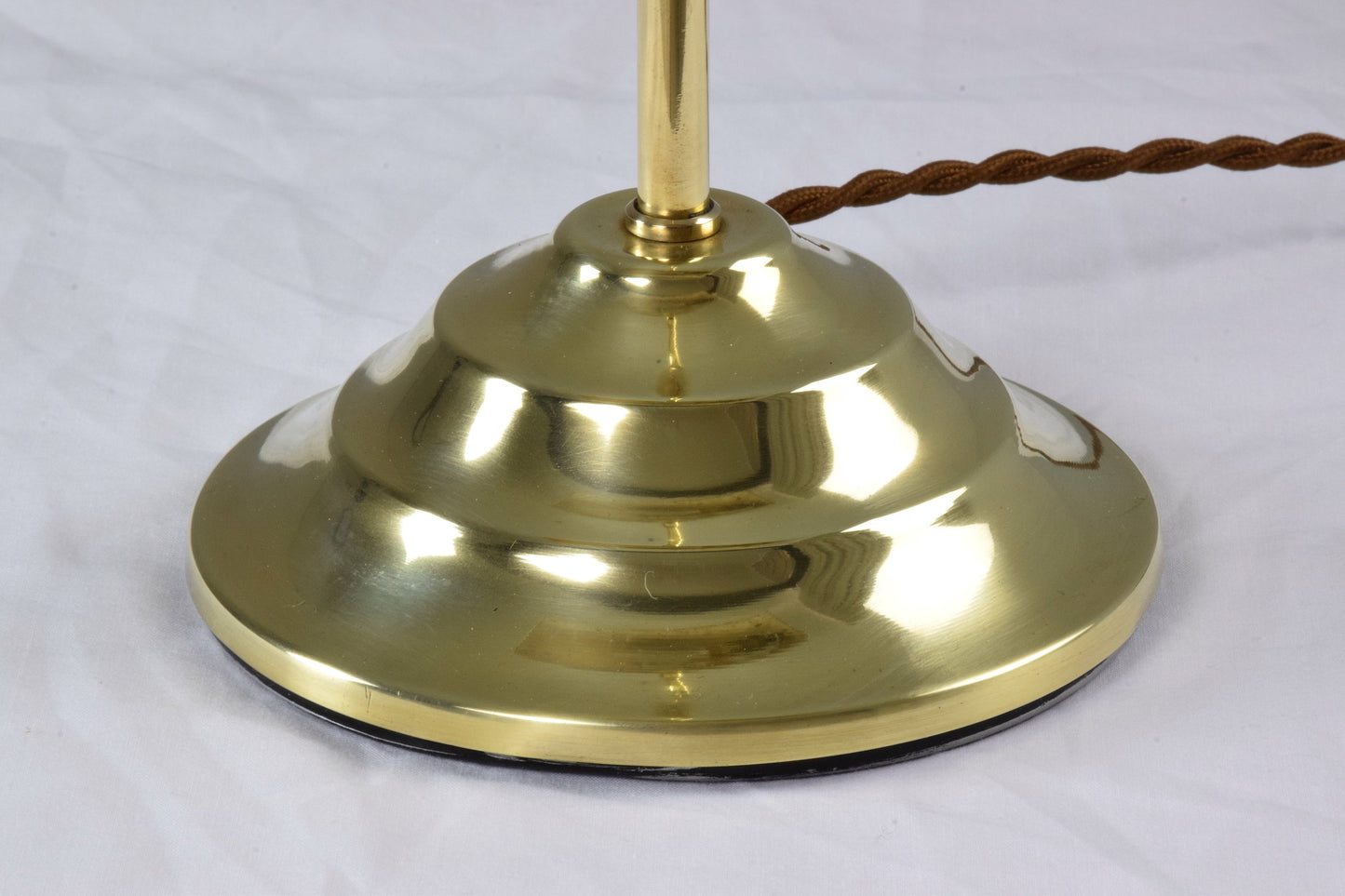 French Midcentury Brass Piano Lamp, 1950-1960 - Spirit Gallery 