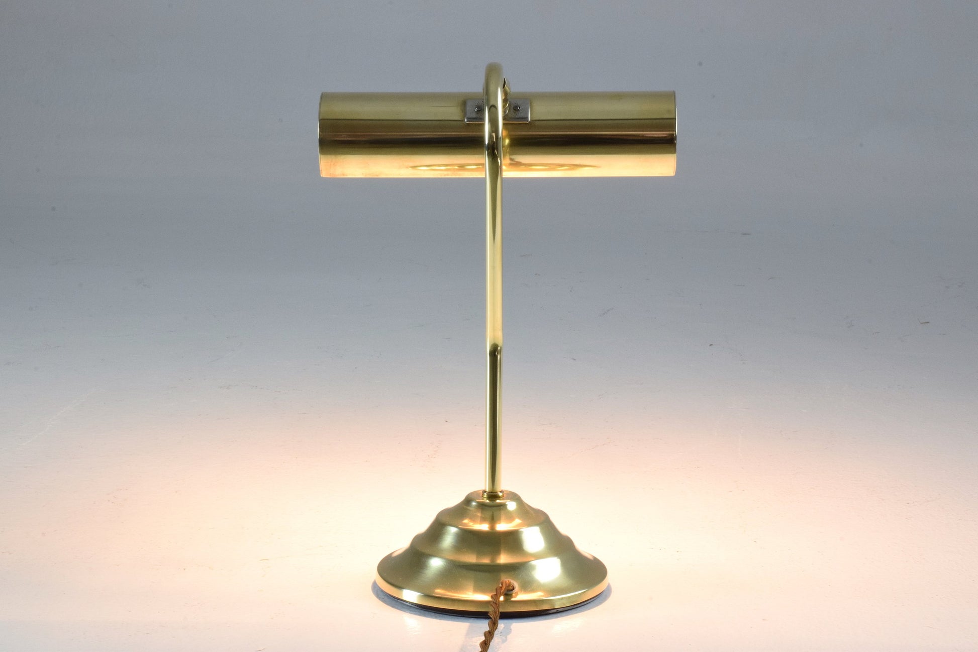 French Midcentury Brass Piano Lamp, 1950-1960 - Spirit Gallery 