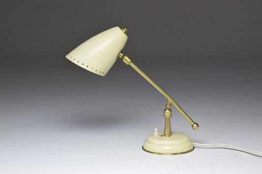 Italian Midcentury Arteluce Style Brass Lamp, 1950s - Spirit Gallery 