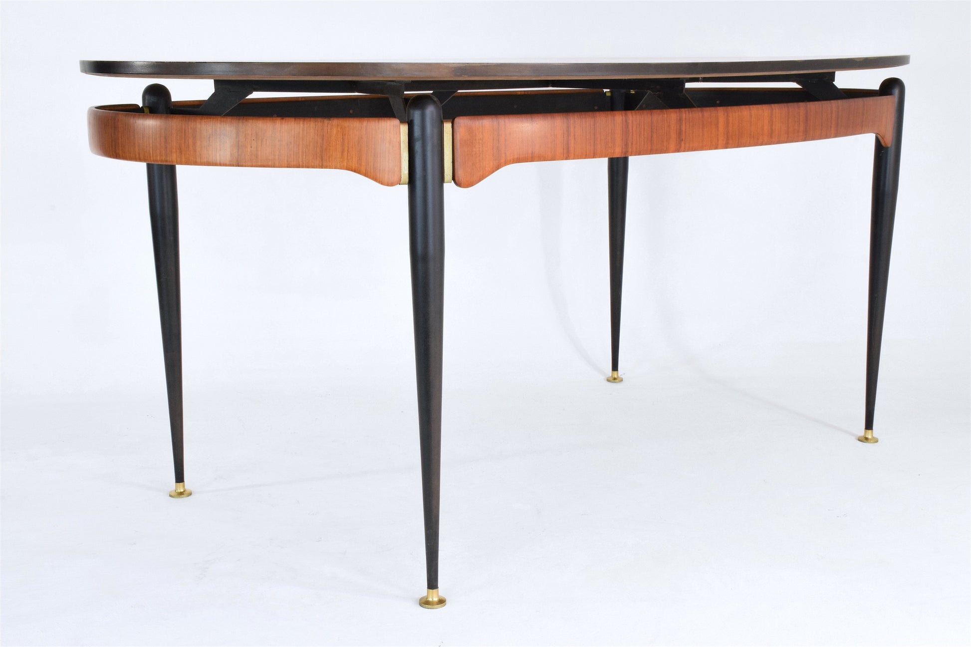 Italian Vintage Oval Rosewood Dining Table, 1950's - Spirit Gallery 