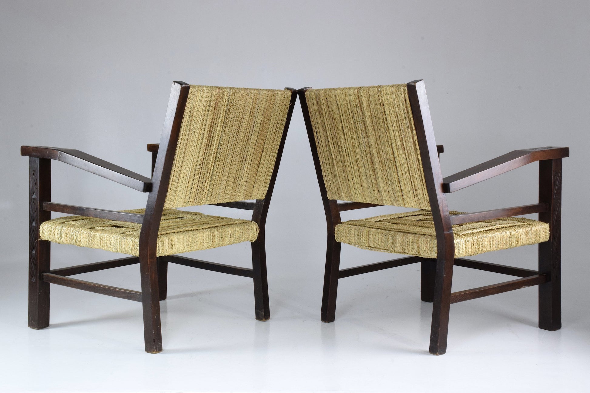 Pair of Armchairs by Francis Jourdain, France, 1930's - Spirit Gallery 